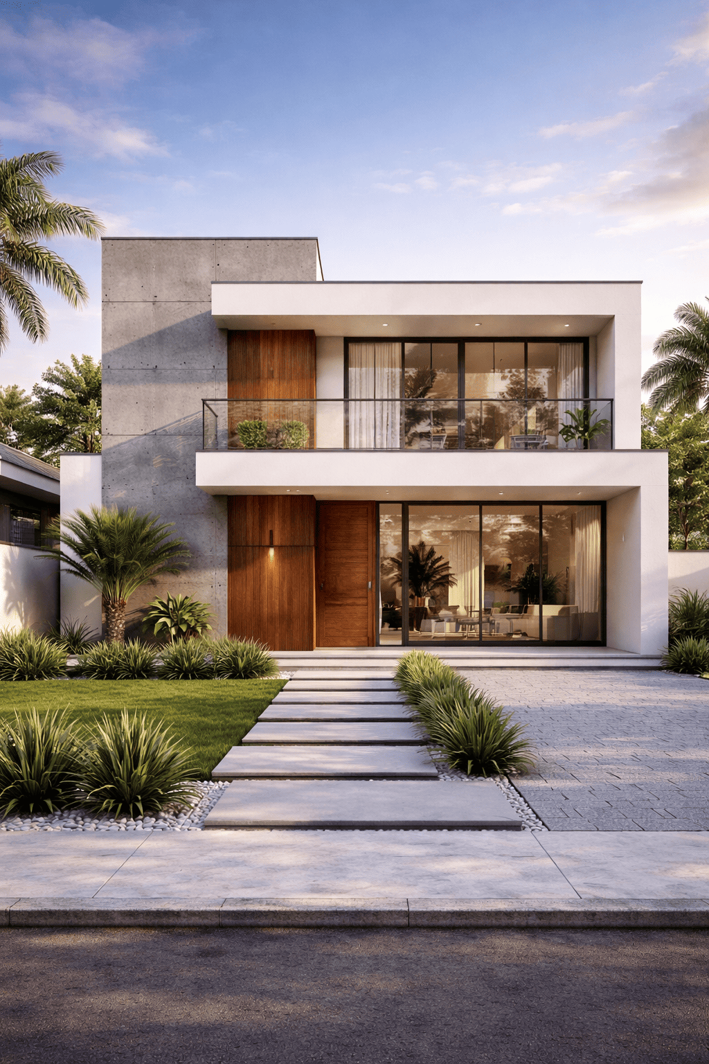 Con Columnas Frontales